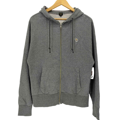 ポールスミスジーンズ Paul Smith JEANS ゼブラワッペン付きフルジップパーカー メンズ L