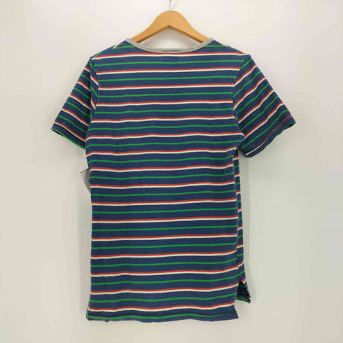 ヴィヴィアンウエストウッドアンダーウェア Vivienne Westwood UNDERWEAR オーブ刺繍 マルチボーダー S/S Tシャツ メンズ import:M
