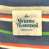 ヴィヴィアンウエストウッドアンダーウェア Vivienne Westwood UNDERWEAR オーブ刺繍 マルチボーダー S/S Tシャツ メンズ import:M