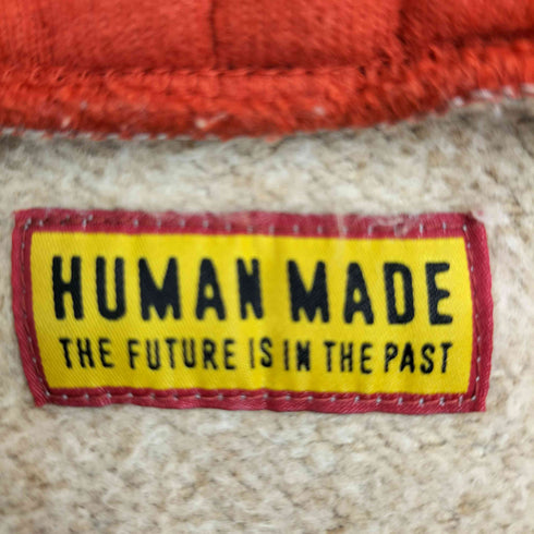 ヒューマンメイド HUMAN MADE 25ss Half-Zip Hoodie Gray メンズ XXL