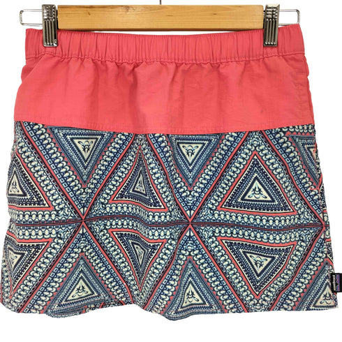 パタゴニア patagonia 15ss Baggies Skirt 幾何学模様 ナイロンスカート レディース JPN:XS