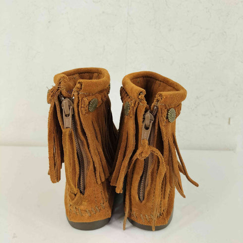 ミネトンカ Minnetonka ハイトップ バックジップ ショートブーツ レディース 5