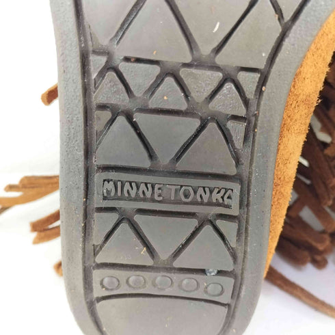 ミネトンカ Minnetonka ハイトップ バックジップ ショートブーツ レディース 5