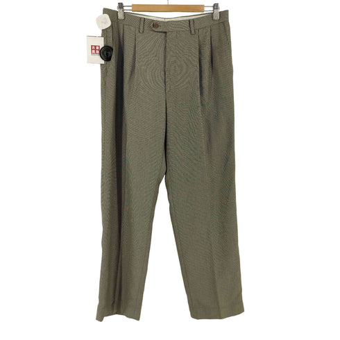 ラルフローレン RALPH LAUREN 90s 2タック チェック柄スラックス メンズ 34