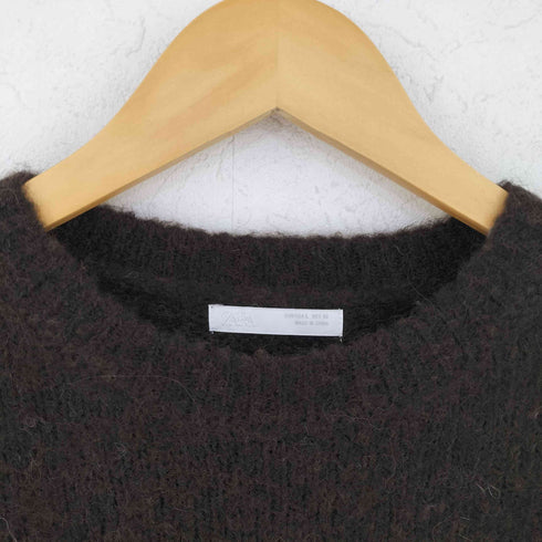 ザラ ZARA クルーネックニットセーター メンズ L