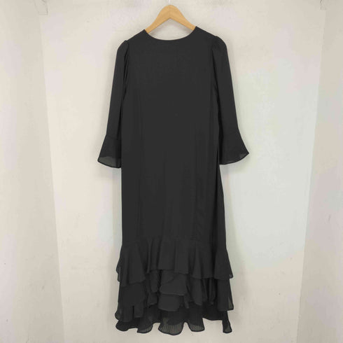 スナイデル snidel シフォンフリルロングワンピース レディース JPN:1