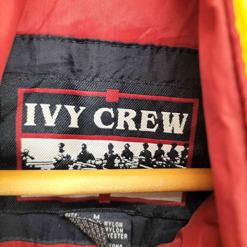 IVY CREW マルチカラー ナイロン 中綿ジャケット メンズ JPN:M