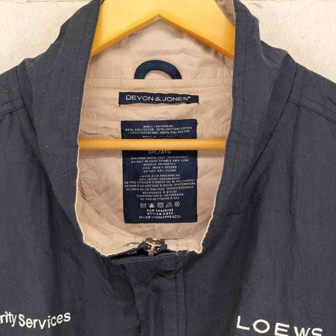 DEVON&JONES 企業ロゴ ワークジャケット BIG SIZE メンズ 3XL