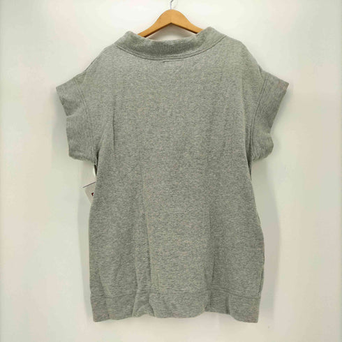 ツモリチサト TSUMORI CHISATO ラメ加工 フロッキープリント スウェット S/S ワンピース レディース JPN:M