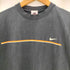 ナイキ NIKE 90s~00s 白タグ スウッシュプリント クルーネック S/S Tシャツ メンズ import:M