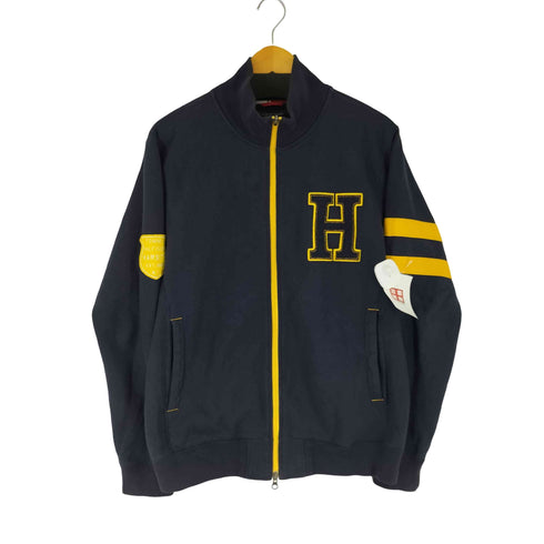 トミーヒルフィガー TOMMY HILFIGER ロゴワッペン ジップアップジャケット メンズ JPN:L