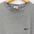 ナイキ NIKE 90s~00s 白タグ スウッシュ刺繍 クルーネック S/S Tシャツ メンズ import:M