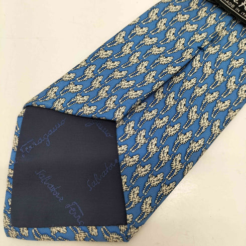 サルヴァトーレフェラガモ Salvatore Ferragamo 総柄 ネクタイ メンズ