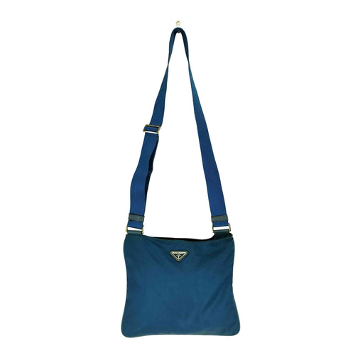 プラダ PRADA テスート サフィアーノ ショルダーバッグ tessuto saffiano shoulder bag レディース