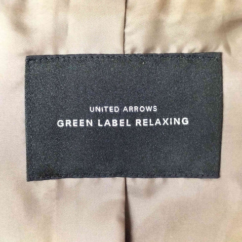 ユナイテッドアローズグリーンレーベルリラクシング UNITED ARROWS green label relaxing ダブル テーラード ロング ジレ レディース