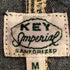 キーインペリアル Key IMPERIAL ロゴワッペン デニム カバーオール メンズ JPN:M