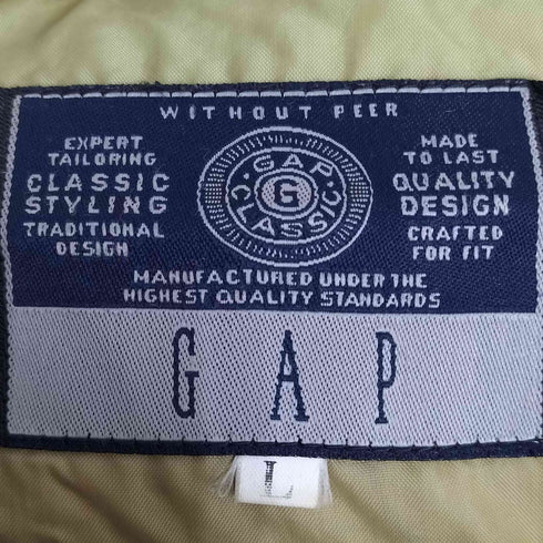 ギャップ Gap 90S 韓国製 CLASSIC STYLING AMEICAN STYLE ダックダウンベスト メンズ import:L