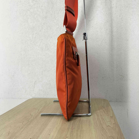 プラダ PRADA テスート サフィアーノ ショルダーバッグ tessuto saffiano shoulder bag レディース