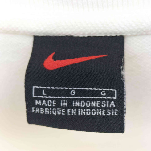 ナイキ NIKE 00S ロゴ刺繍 ポロシャツ メンズ JPN:L