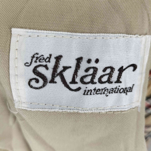 sklaar 裏チェック ライナー付きトレンチコート メンズ