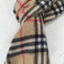 バーバリーズ BURBERRYS pure cashmere カシミヤ100 ノバチェックマフラー レディース