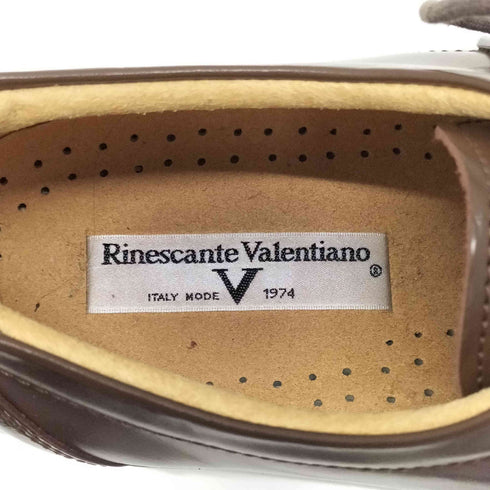 RINESCANTE VALENTIANO プレーントゥ レザーシューズ メンズ 28cm