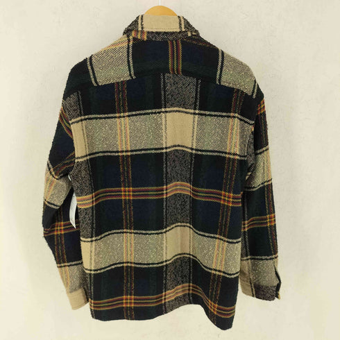 ザラ ZARA チェック柄 シャツジャケット メンズ M