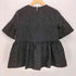 ナチュラルビューティーベーシック NATURAL BEAUTY BASIC ジャガードペプラムブラウス レディース M