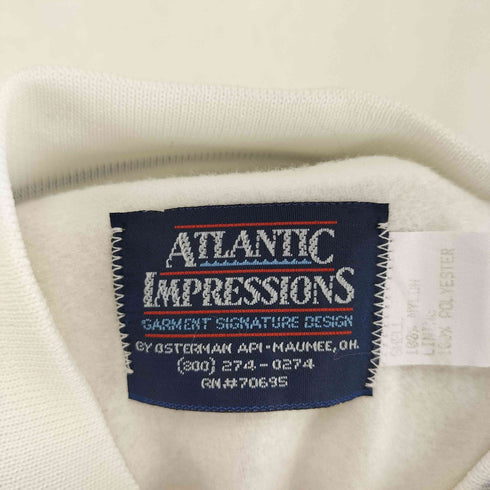 ATLANTIC IMPRESSIONS USA製 ロゴジャンパー メンズ JPN:M