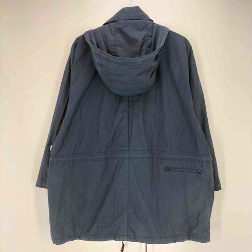 ステファネル STEFANEL 2WAY フラップポケット フーデッド フィールドジャケット メンズ JPN:M