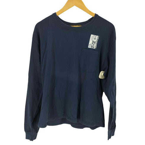 リブインファブアースライフ L.I.F.E LIVE IN FAB EARTH L/S ポケットTシャツ メンズ L