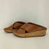 フィットフロップ fitflop クロスレザー コルクサンダル レディース 23.5cm
