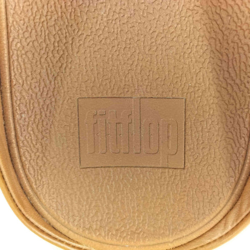 フィットフロップ fitflop クロスレザー コルクサンダル レディース 23.5cm