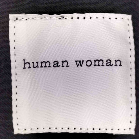 ヒューマンウーマン HUMAN WOMAN サロペットデニムスカート レディース M