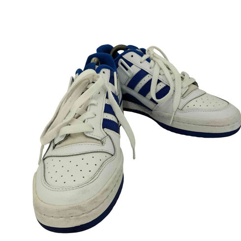 アディダス adidas Forum Low White/Royal Blue ローカットスニーカー メンズ JPN:25.5