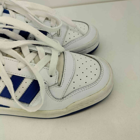アディダス adidas Forum Low White/Royal Blue ローカットスニーカー メンズ JPN:25.5