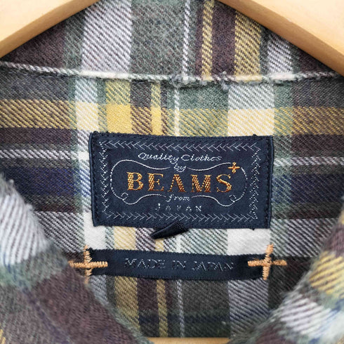 ビームスプラス BEAMS+ Open B.D. Panama Check Double Face メンズ JPN:M