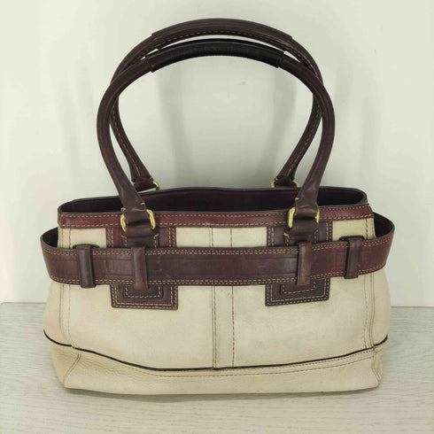 コーチ COACH ペブルレザー ハンプトンズハンドバッグ レディース