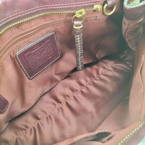 コーチ COACH ペブルレザー ハンプトンズハンドバッグ レディース