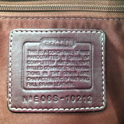 コーチ COACH ペブルレザー ハンプトンズハンドバッグ レディース