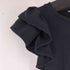 ザラ ZARA 裾フリル ノースリーブトップス レディース import:S
