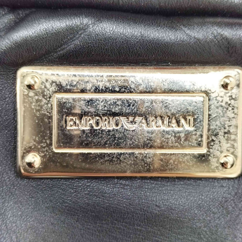 エンポリオアルマーニ EMPORIO ARMANI ギャザーボールハンドバッグ 巾着型 レディース