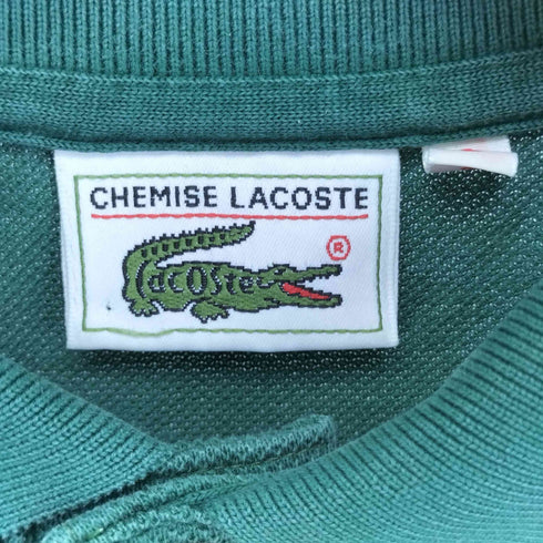 ラコステ LACOSTE 文字ワニ ポロシャツ メンズ JPN:3