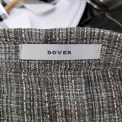 ボリオリ BOGLIOLI DOVER チェック柄 サマーツイード テーラードジャケット メンズ EUR:44