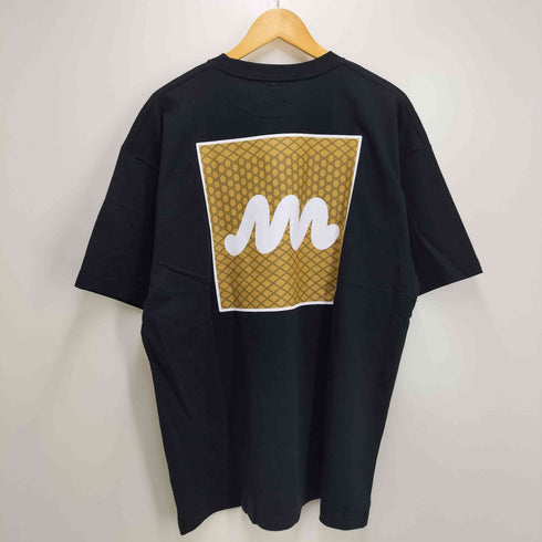 ミンナノ MIN-NANO M WAFFLE square TEE コラボ ワッフル スクエア Tシャツ メンズ JPN:XL