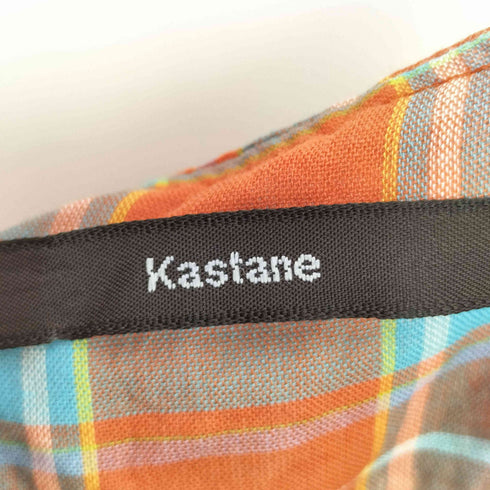 カスタネ Kastane ティアード チェック キャミワンピース レディース JPN:1