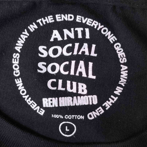 アンチソーシャルソーシャルクラブ ANTI SOCIAL SOCIAL CLUB 25SS Photo L/S Tee フォト L/S Tシャツ メンズ JPN:L