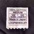 ループウィラー LOOPWHEELER 日本製 ナンバリング ワッペン 鹿の子 ポロシャツ メンズ