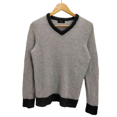 エポカウォモ Epoca uomo フェレット ウール Vネック セーター メンズ 46