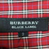 バーバリーブラックレーベル BURBERRY BLACK LABEL ワンポイント 刺繍 チェック L/S シャツ メンズ 2